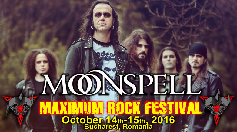 Moonspell, prima formatie confirmata la Maximum Rock Festival 2016